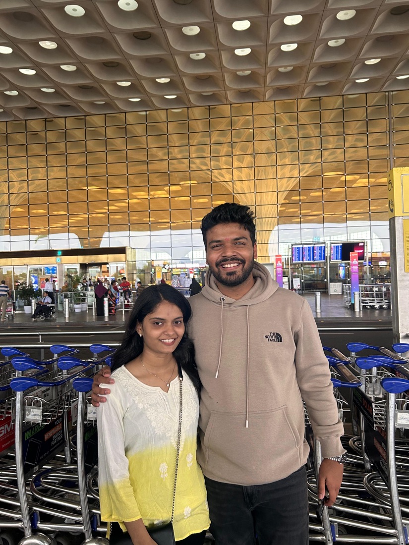 At the airport